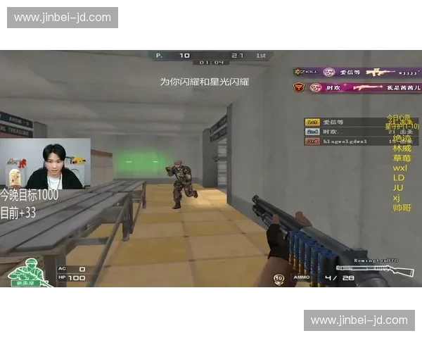 《CF赛事直播间全程精彩呈现 热血对决一触即发》